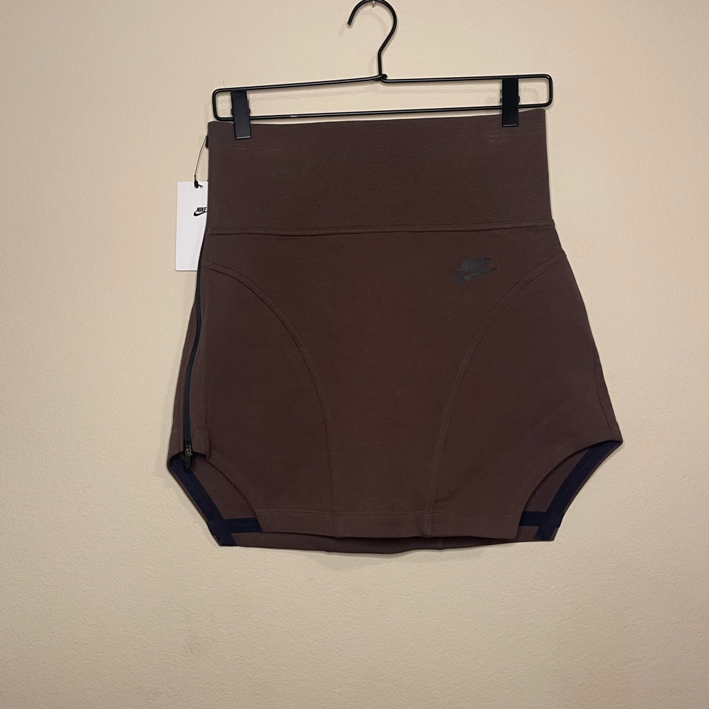 Nike Tech Fleece High Waist Mini Skirt
